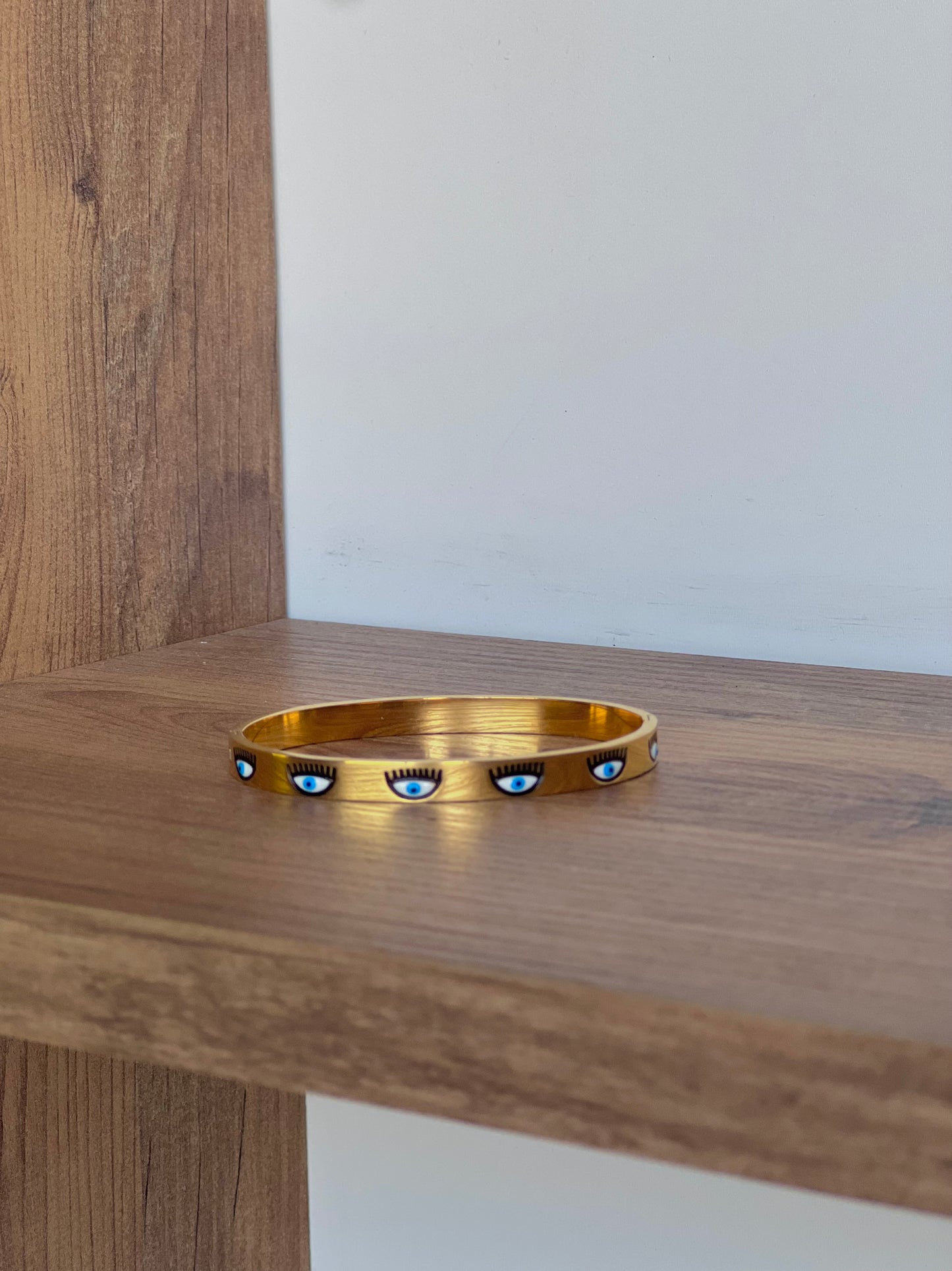Eyes bangle bracelet