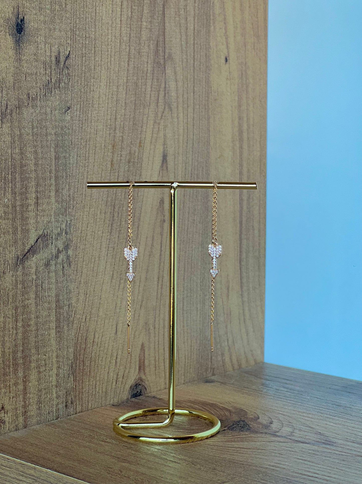 Threader earrings