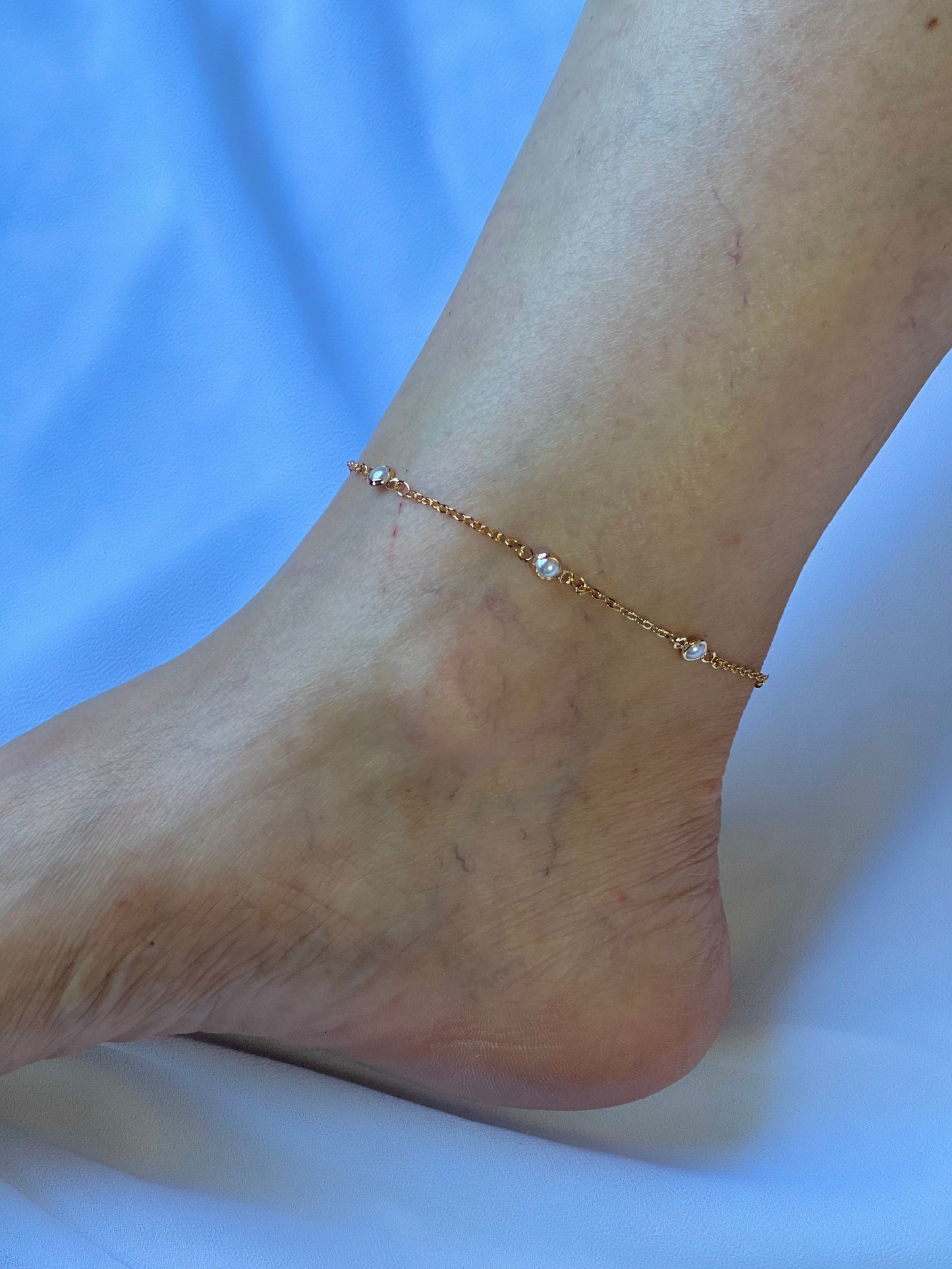 Pearl anklet