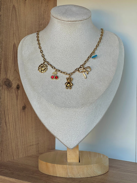 Teddy chain necklace
