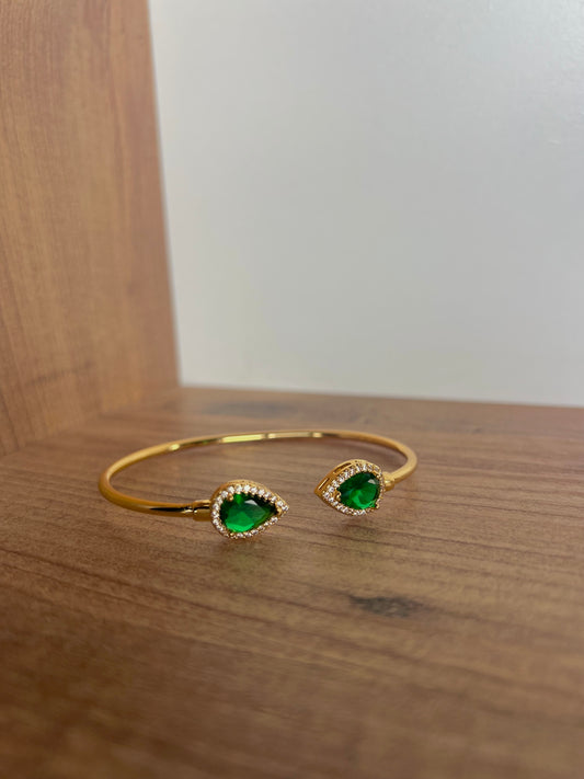 Emeralda bangle bracelet