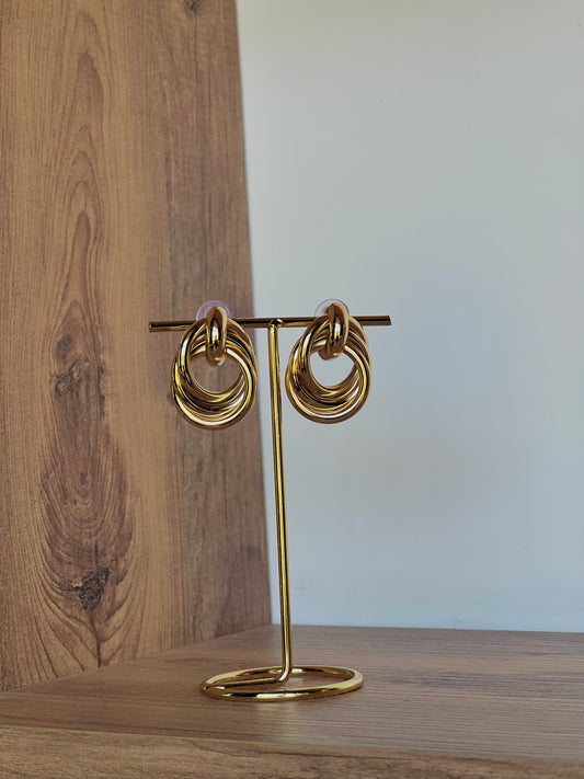 Knot earrings