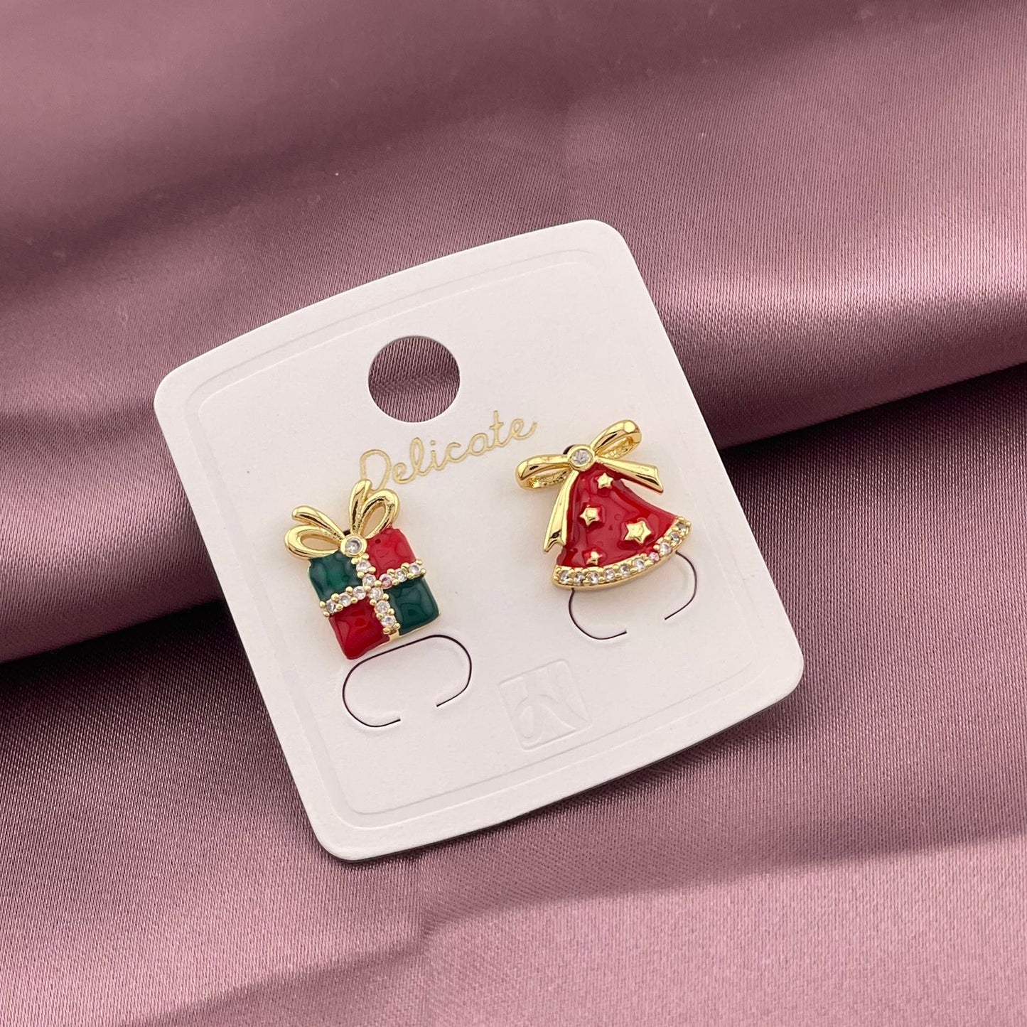 Christmas earrings