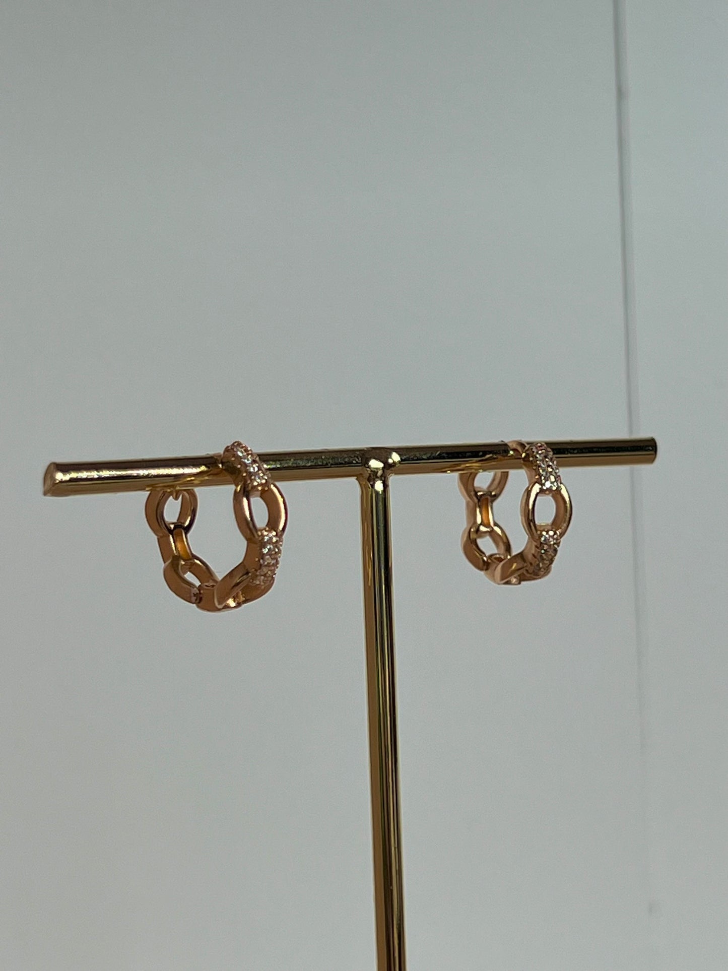 Chain earrings