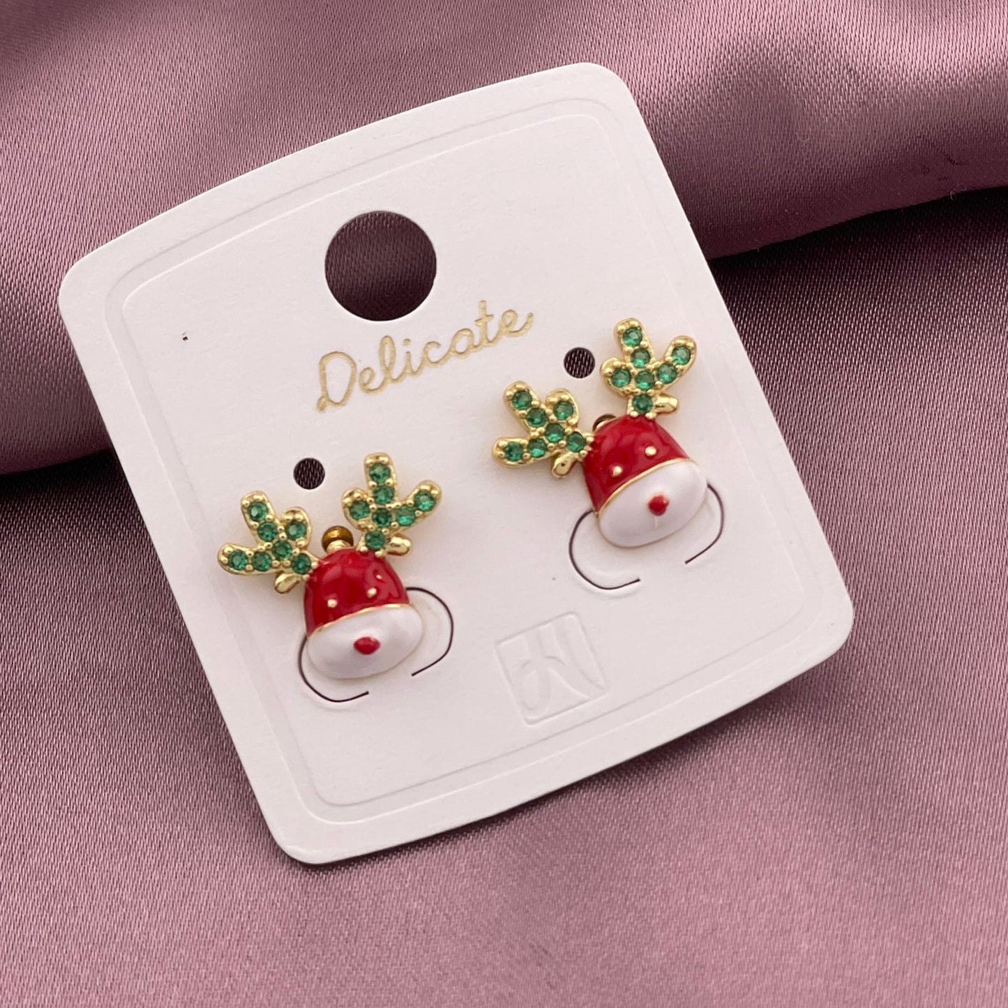 Christmas earrings