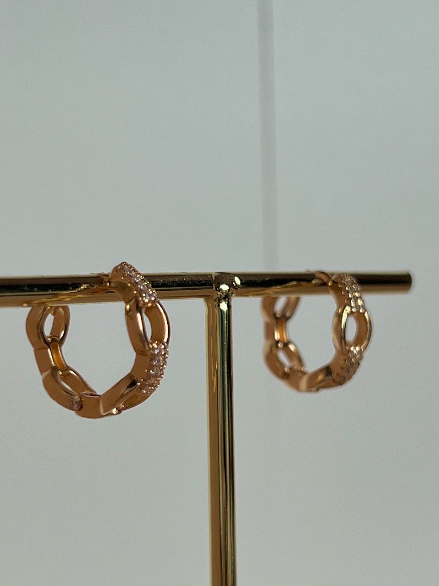 Chain earrings