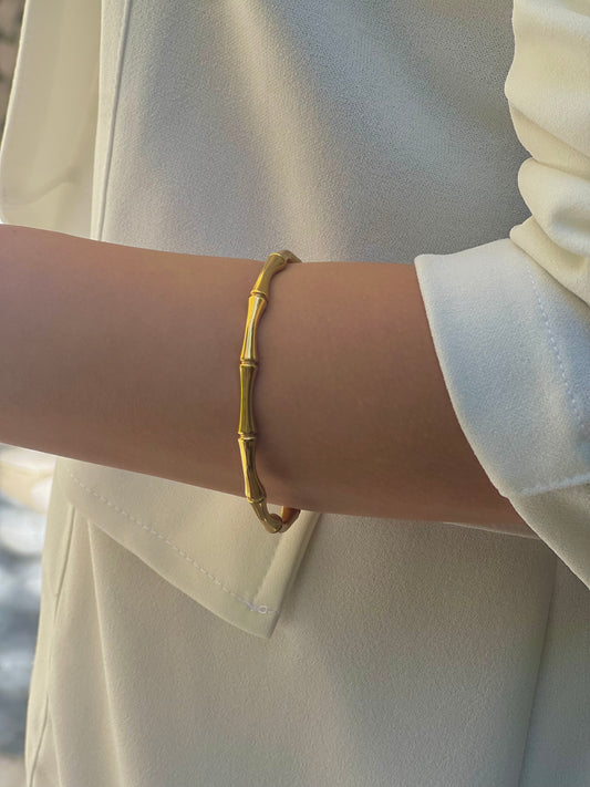 Bamboo cuff Bracelet