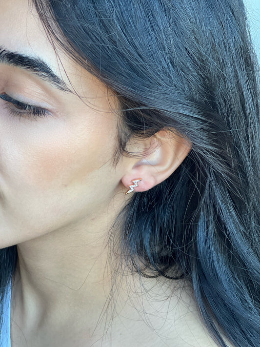 Power Earstud Earrings